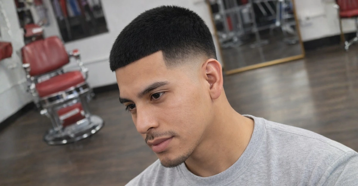 High Taper Buzz Cut