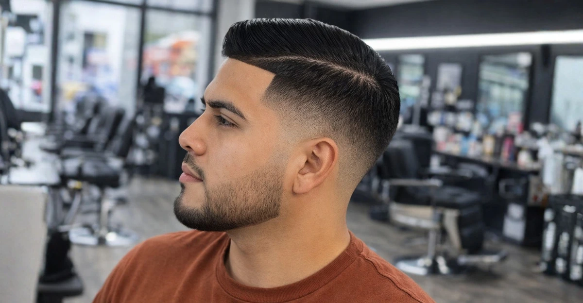 High Taper Comb Over