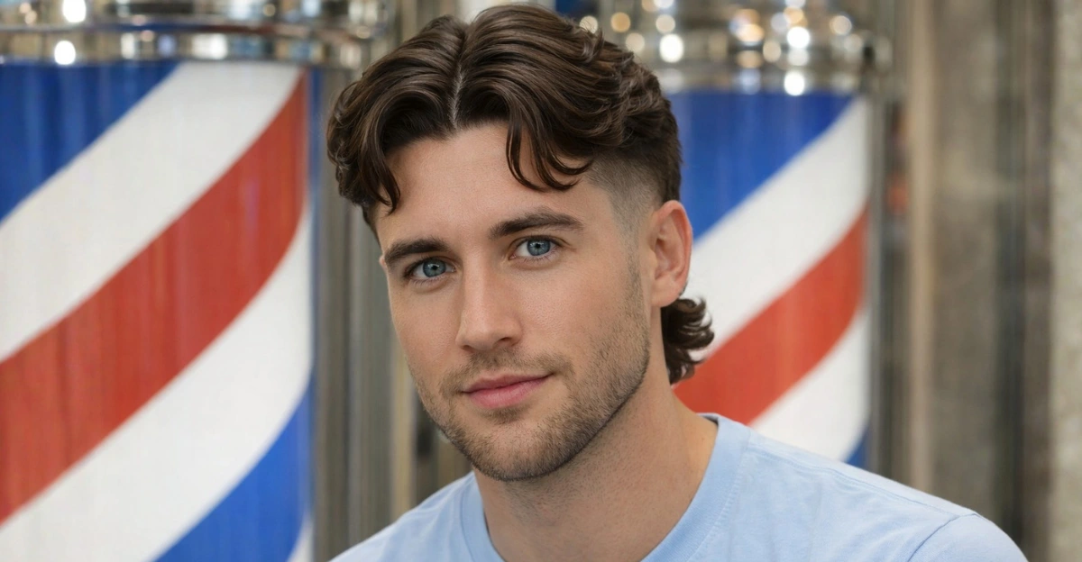 High Taper Middle Part