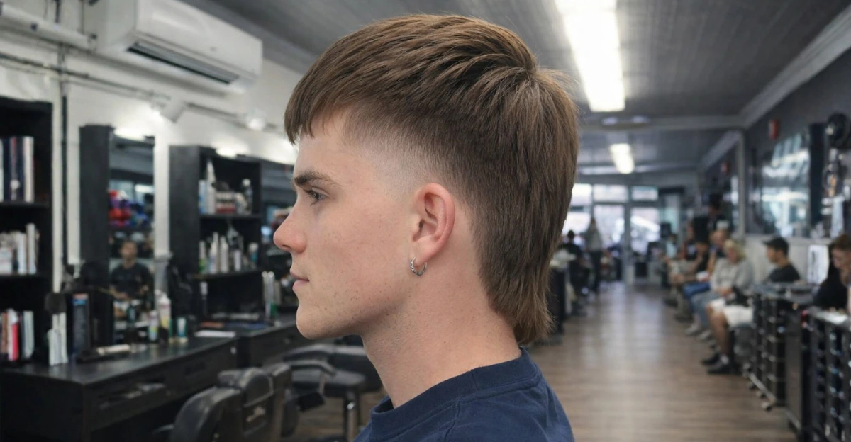 High Taper Mullet