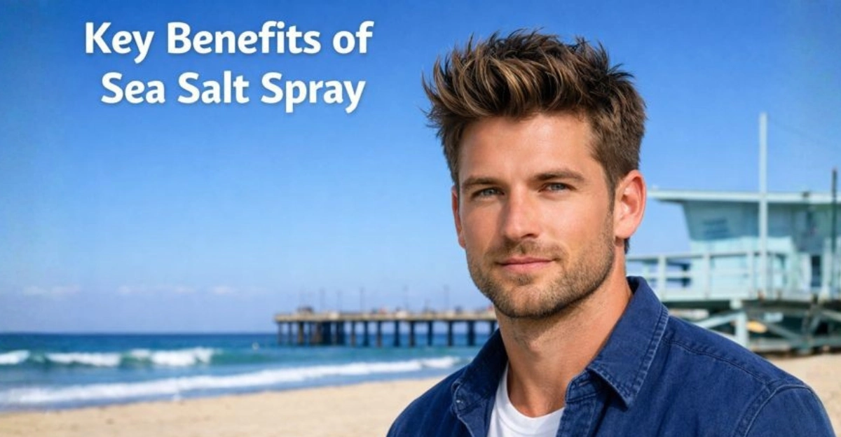 How To Use A Sea Salt Spray For Men