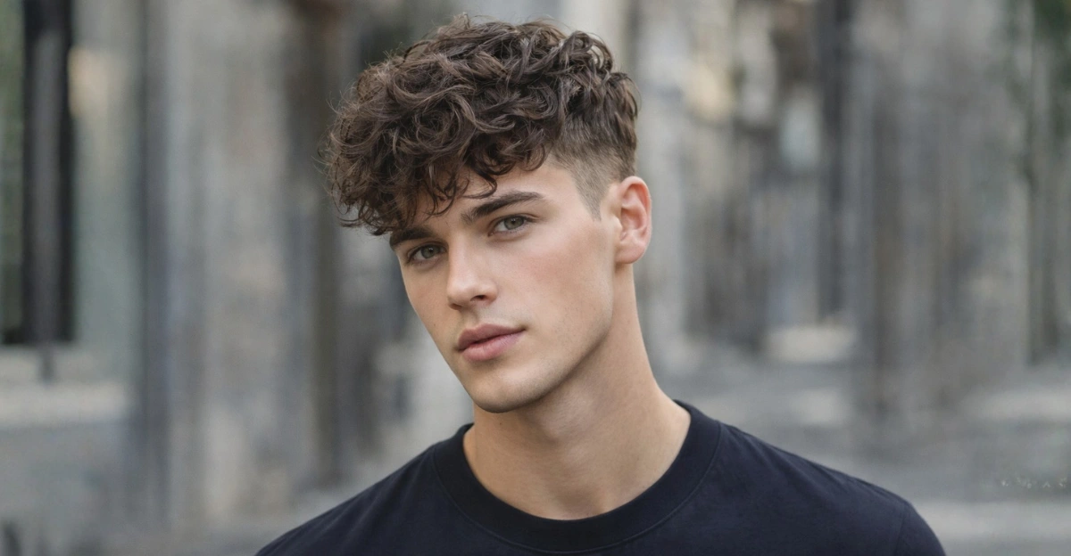 A long textured fringe adds natural movement and a relaxed modern style.