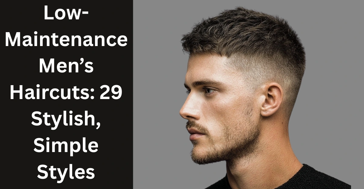 Low-Maintenance Men’s Haircuts: 29 Stylish, Simple Styles