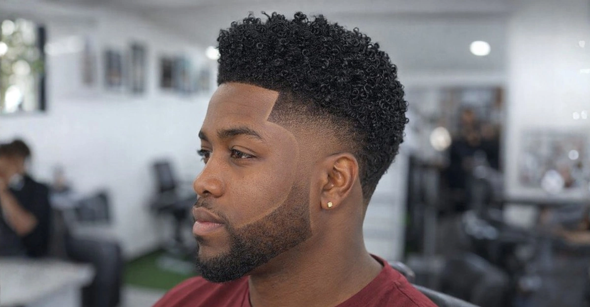 Low Temp Fade with Thick, Medium Curls