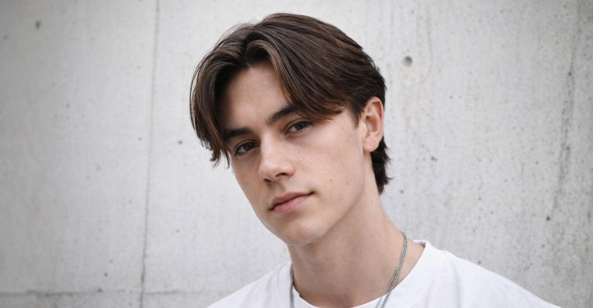 Medium-Short Flowing Curtains