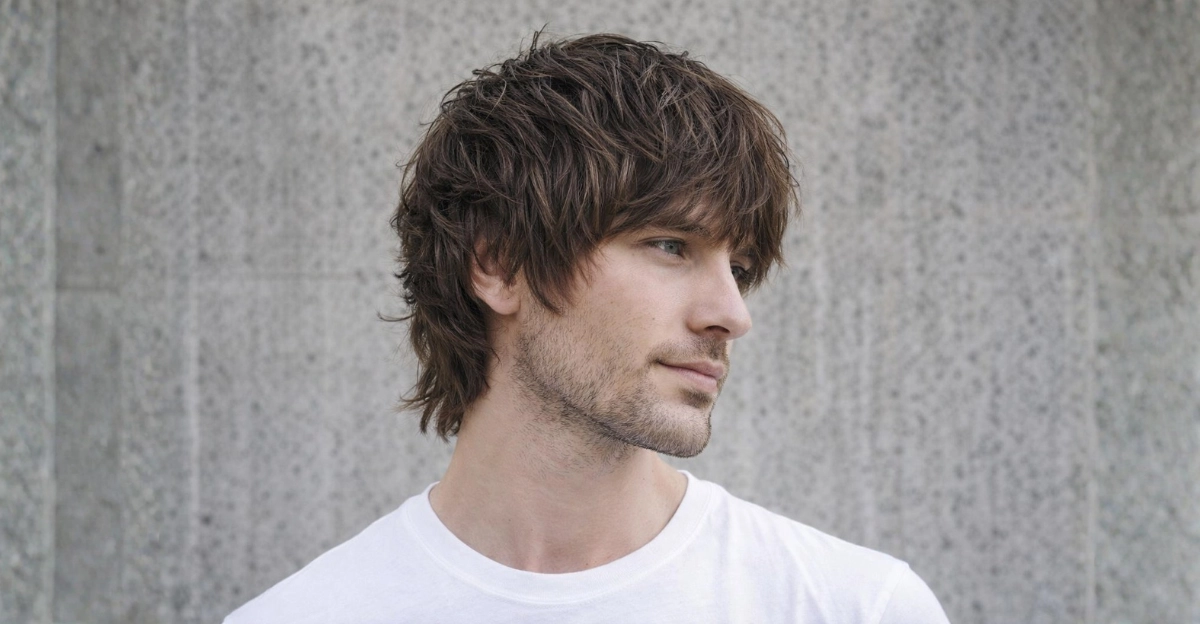 Medium Textured Shaggy Hair