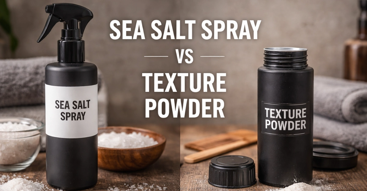 Sea Salt Spray vs Texture Powder_ Which Is Better