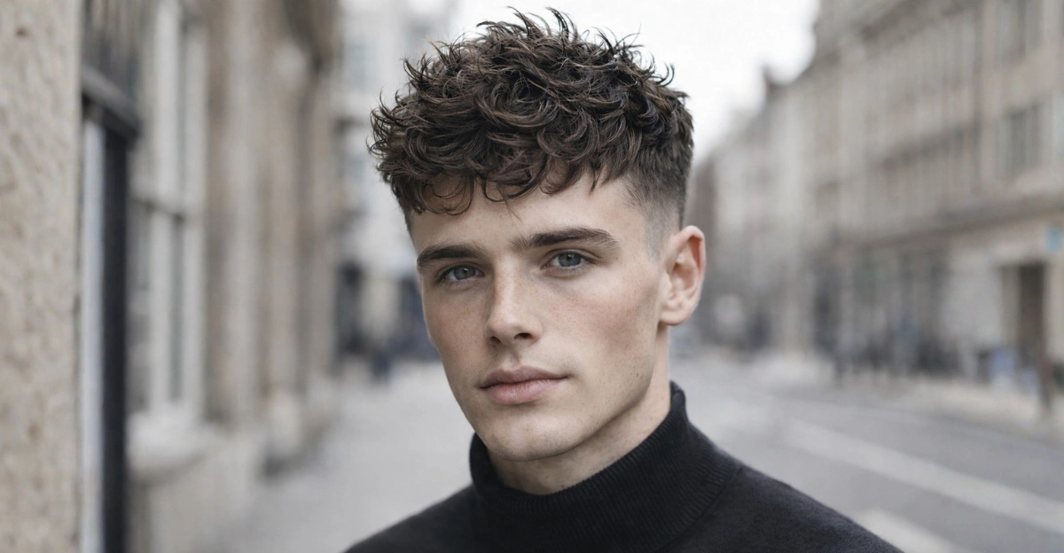 Short Messy Waves with Low Fade