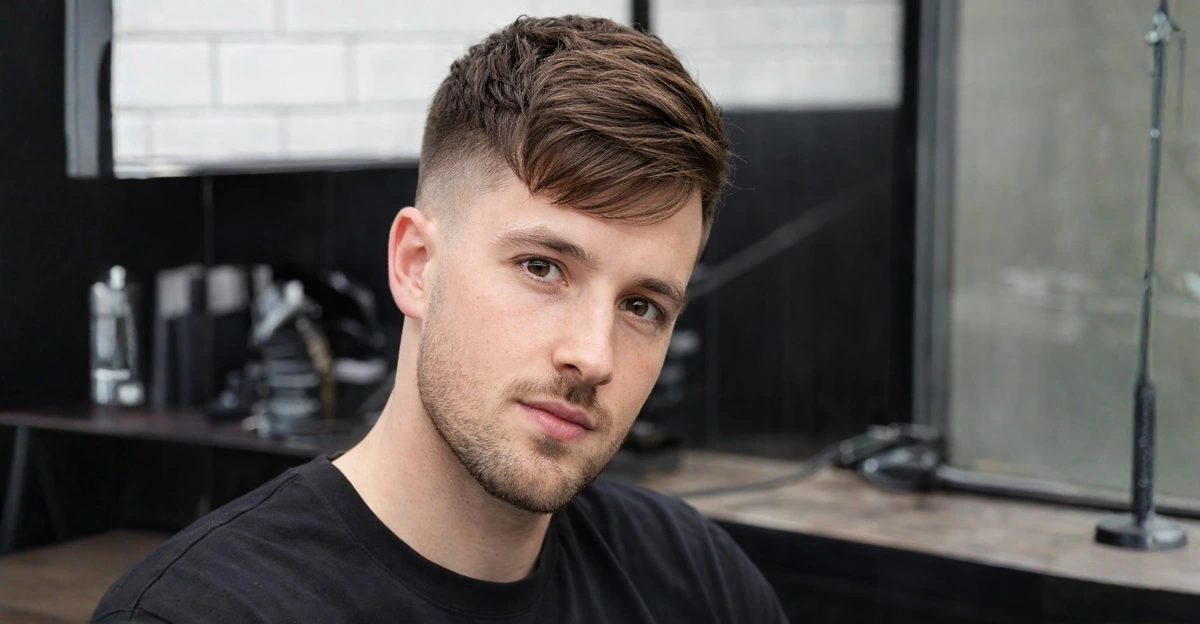 A side swept textured fringe adds smooth movement and a clean, modern finish.