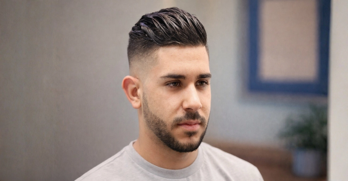 Slick Back Undercut Fade