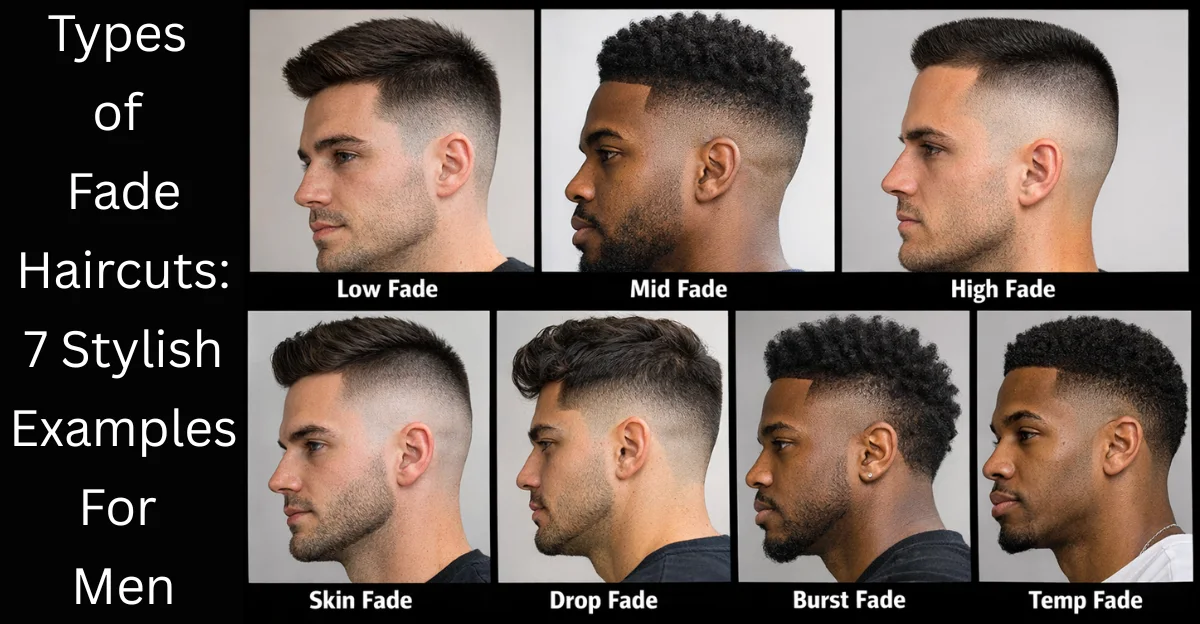 Types of Fade Haircuts_ 7 Stylish Examples For Men