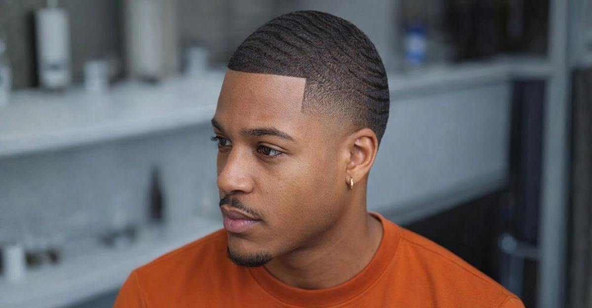 Waves Buzz Cut with Low Temp Fade