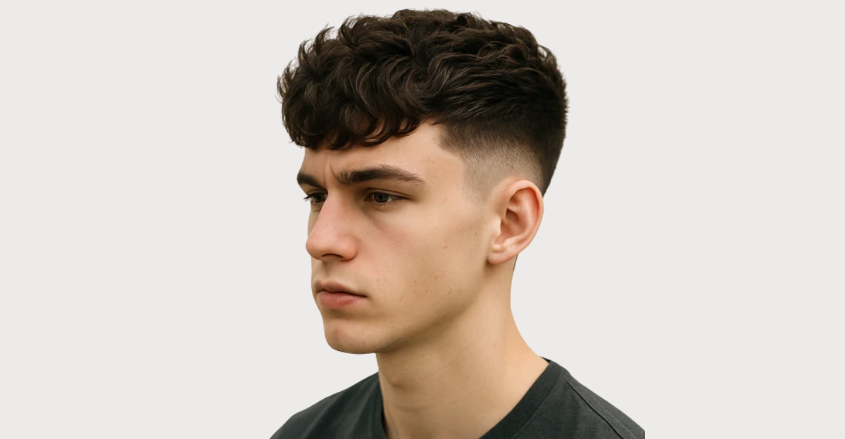 Soft natural waves with a voluminous top create a fuller, stylish modern finish.