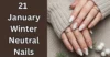 21 January Winter Neutral Nails - Post Thumbnail