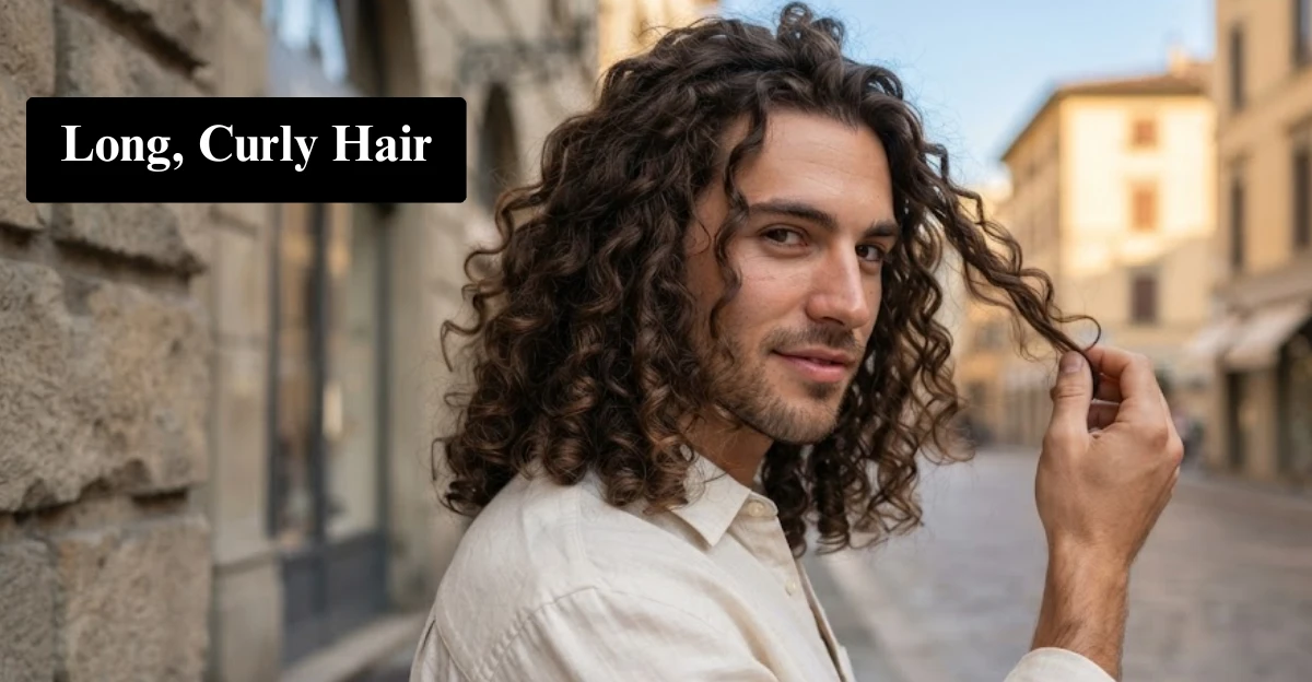 Long, Curly Hair