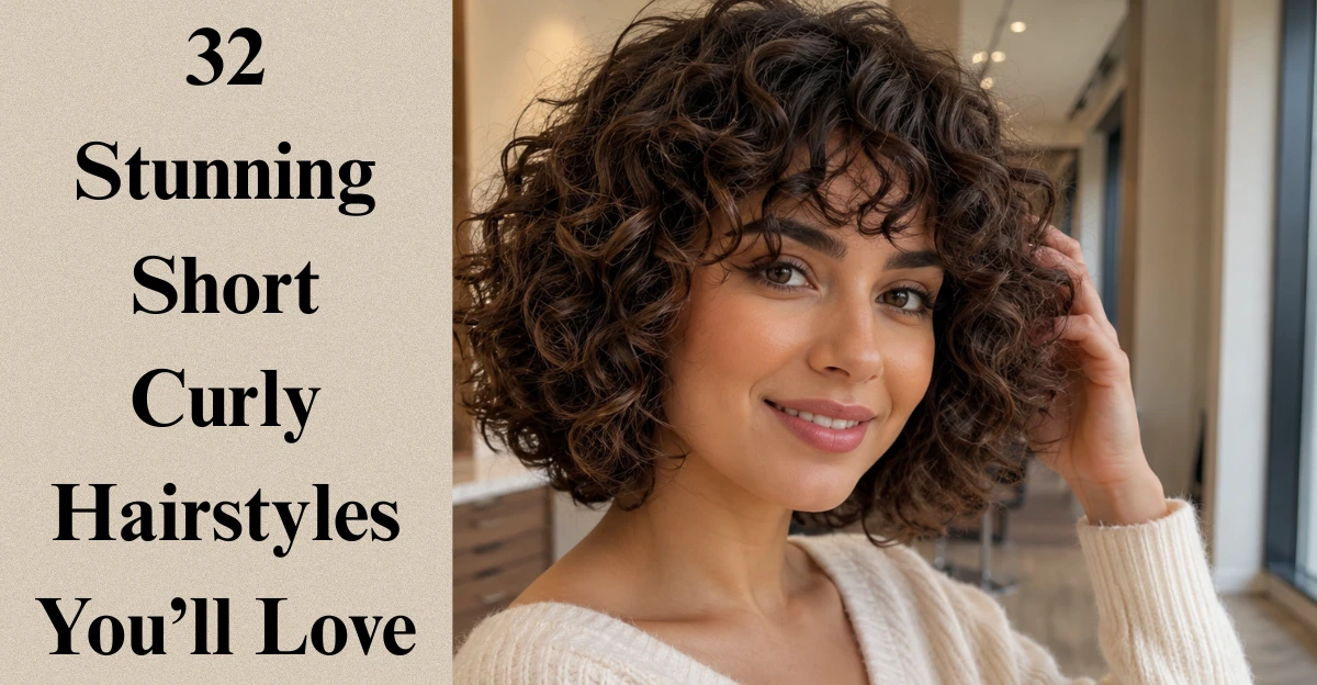 32 Stunning Short Curly Hairstyles You’ll Love
