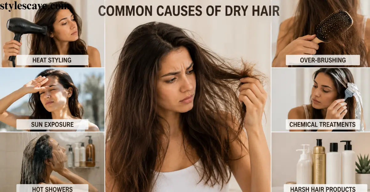 Common Causes of Dry Hair