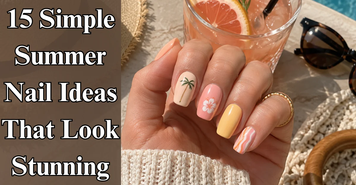 15 Simple Summer Nail Ideas That Look Stunning
