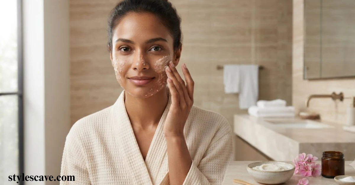 Geranium & Baking Soda Exfoliating Scrub