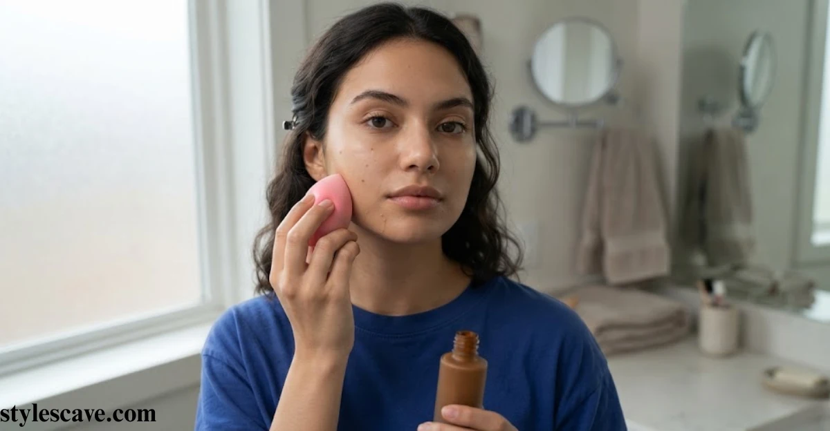 Use a Damp Beauty Sponge for Even Coverage