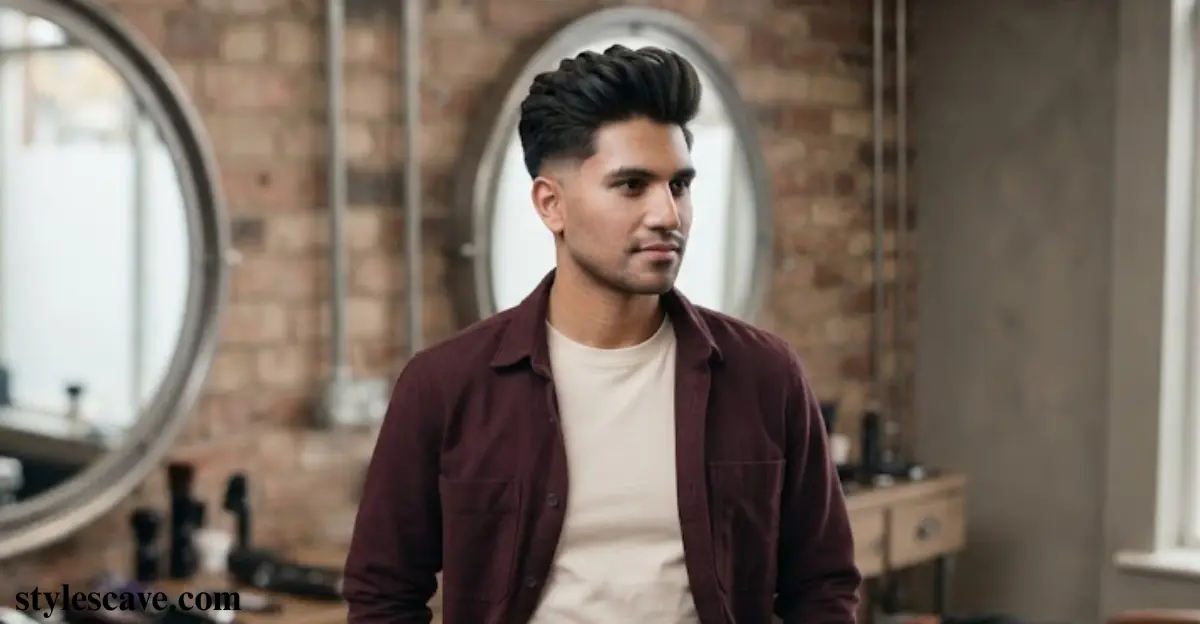 Full Textured Quiff with Low Skin Fade