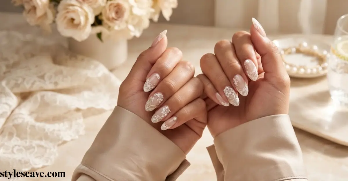 10 Lace Nail Art Ideas for an Expensive-Looking End-of-Summer Mani