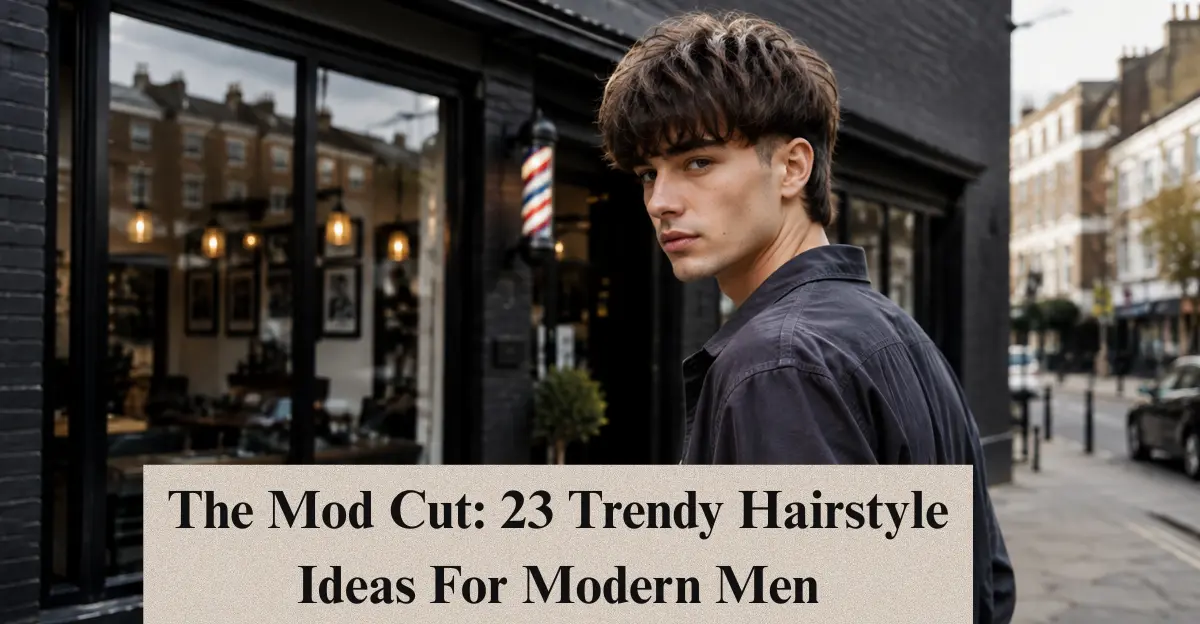The Mod Cut: 23 Trendy Hairstyle Ideas For Modern Men