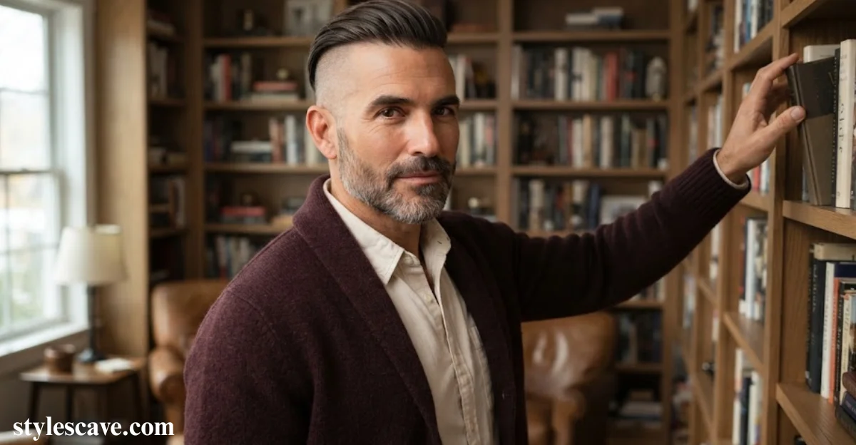 shaved Side Comb-Back