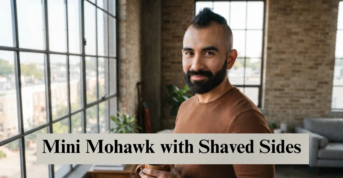 Mini Mohawk with Shaved Sides