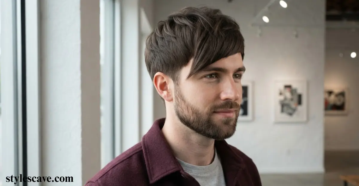 Mod with Angular Fringe with Beard