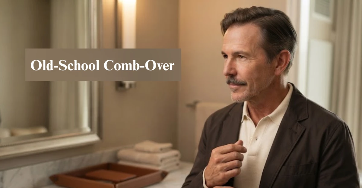 Old-School Comb-Over