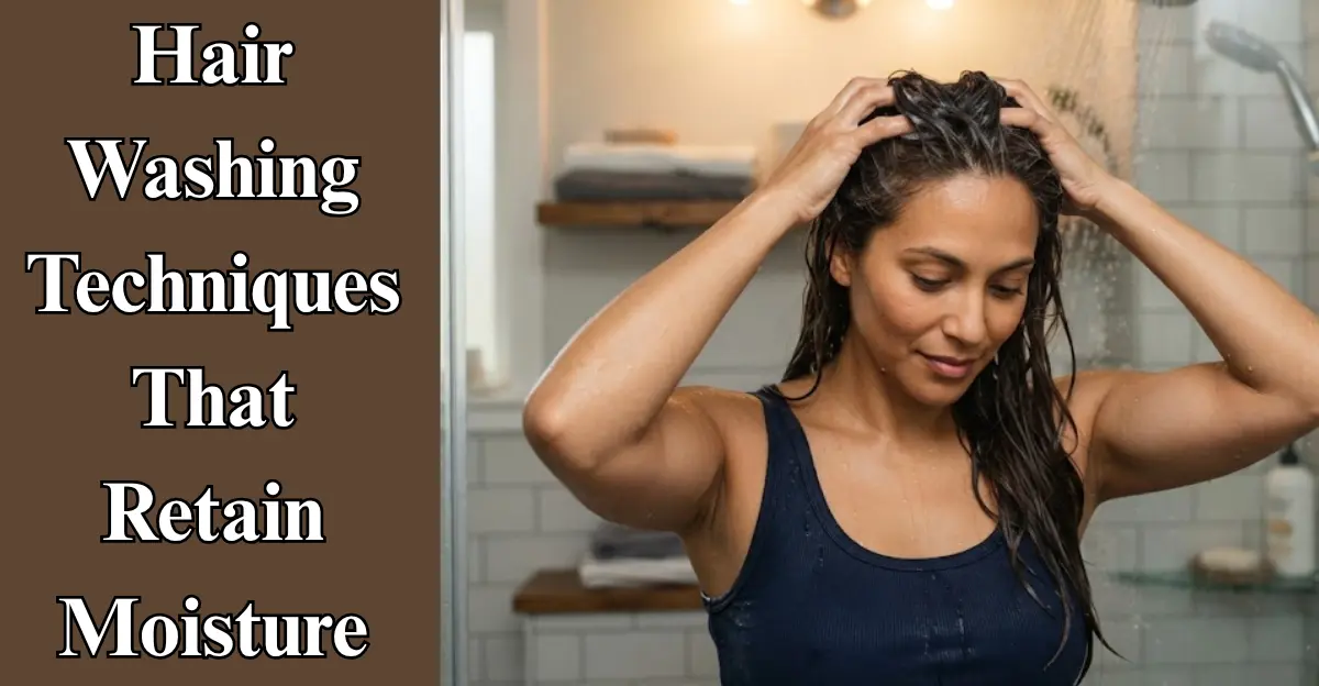 Hair Washing Techniques That Retain Moisture