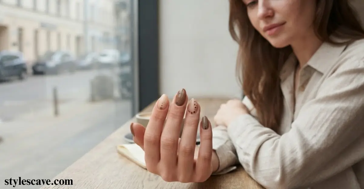 Neutral Brown Dot Mix