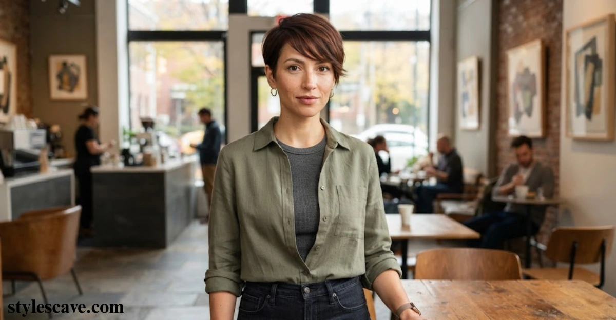 Side-Swept Pixie