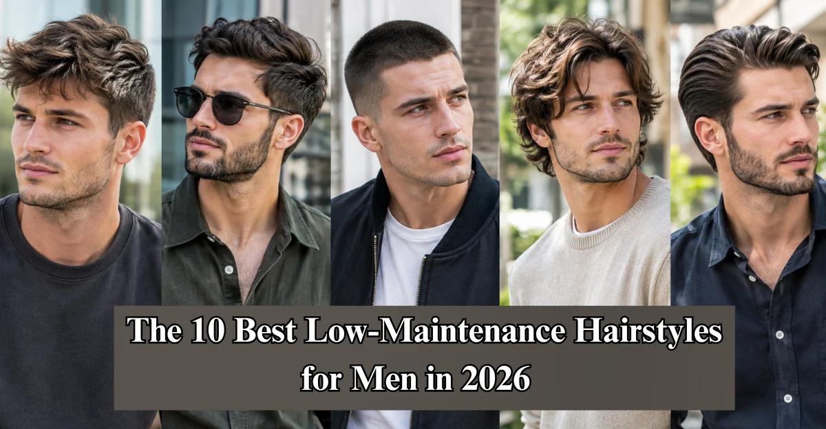 The 10 Best Low-Maintenance Hairstyles for Men in 2026