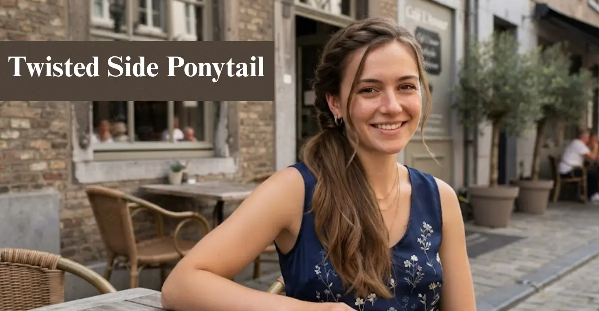 Twisted Side Ponytail