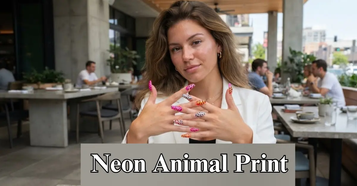 Neon Animal Print