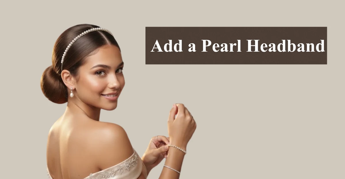 Add a Pearl Headband