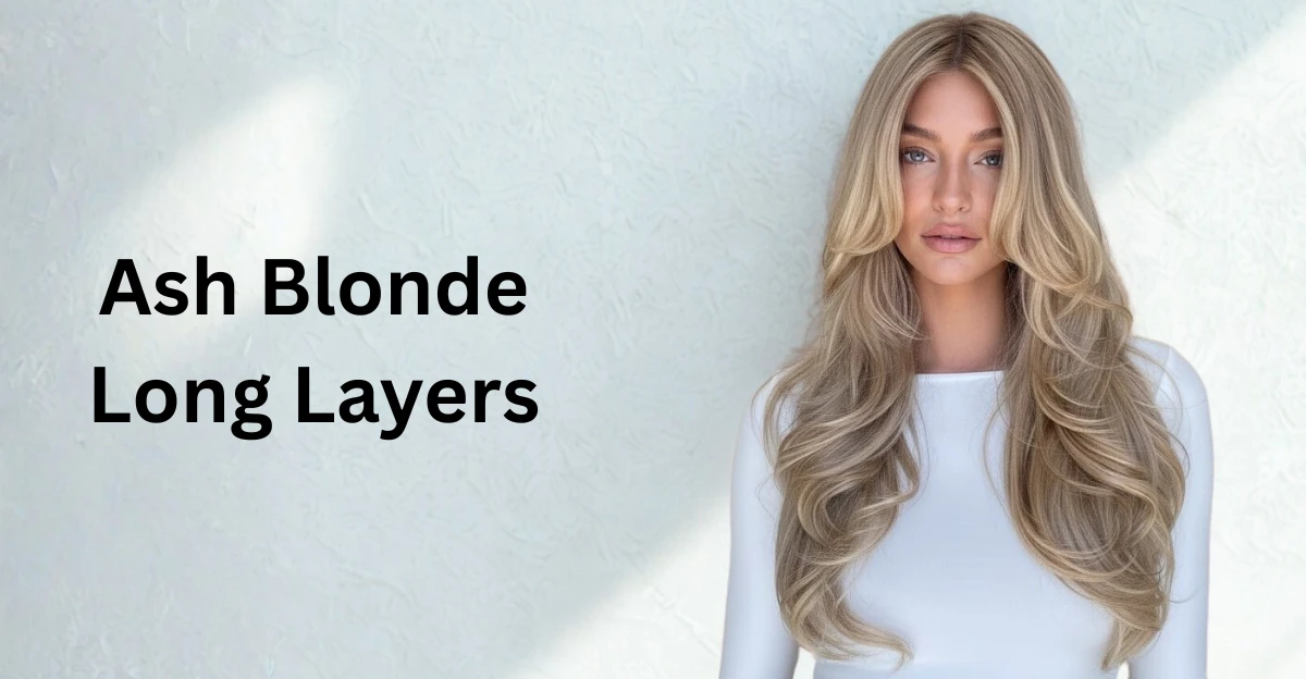 Ash Blonde Long Layers