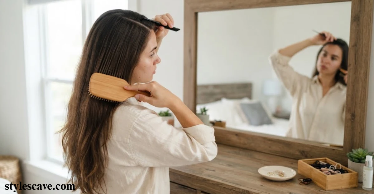 Brush and Part Your Hair