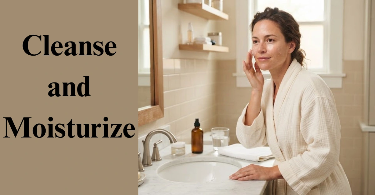 Cleanse and Moisturize