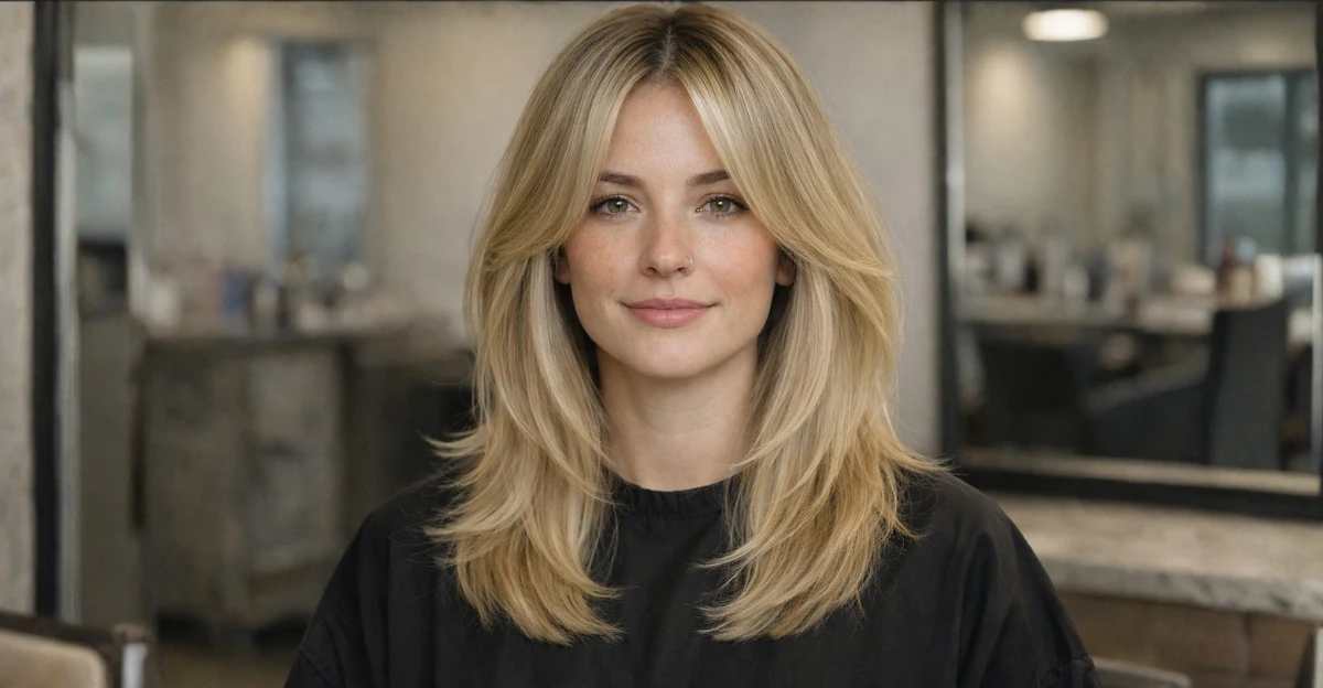 Dirty Blonde with Highlighted Tips