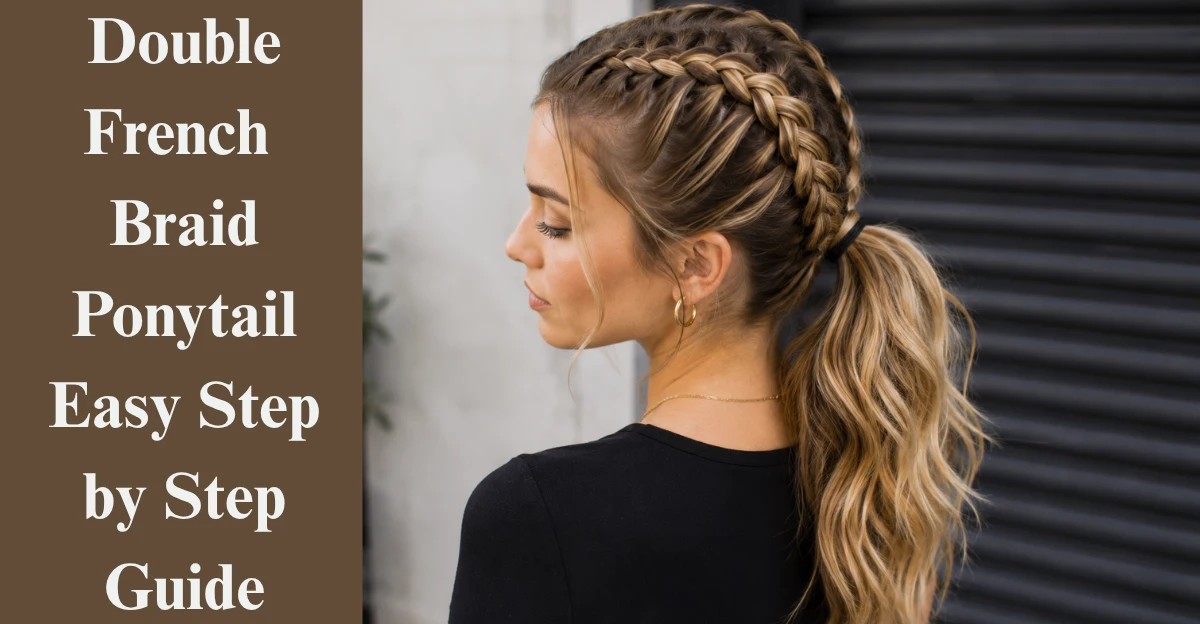Double French Braid Ponytail: Easy Step-by-Step Guide