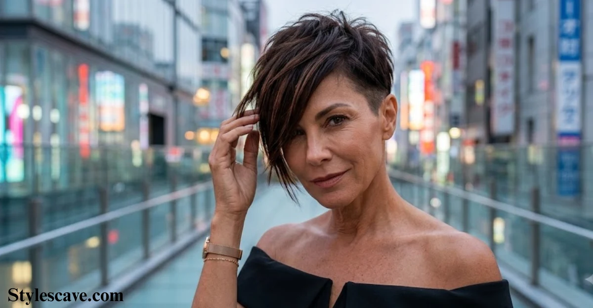Edgy Asymmetrical Pixie