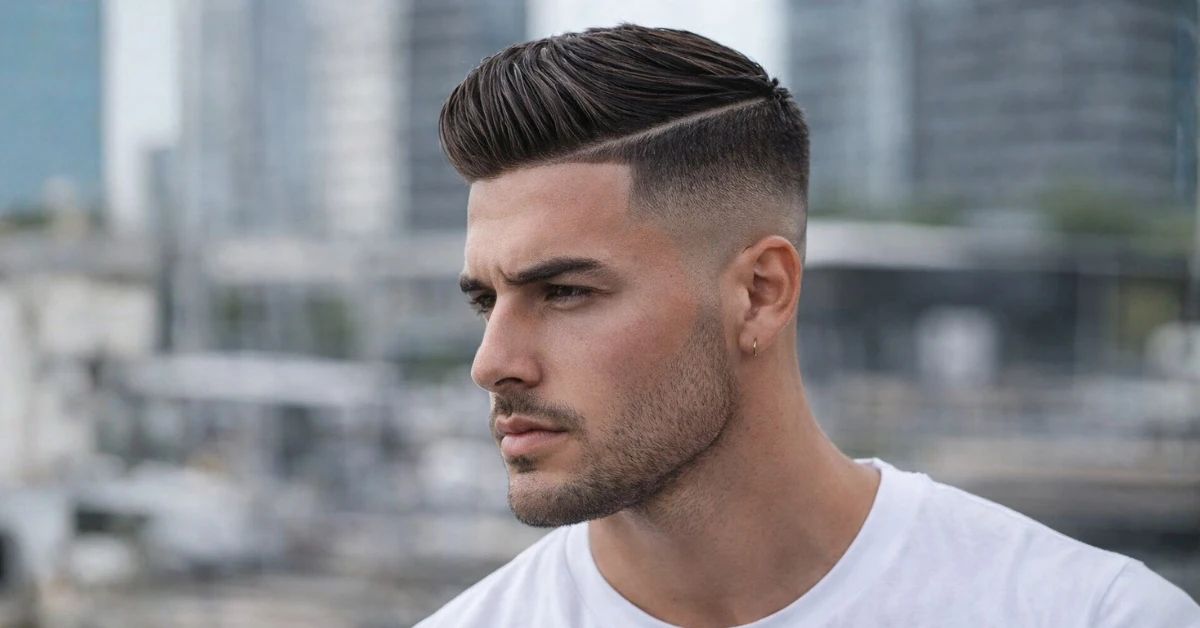 Edgy Hard Part Fade