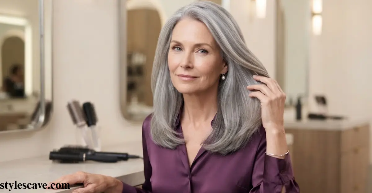 Gray Hair Glossing