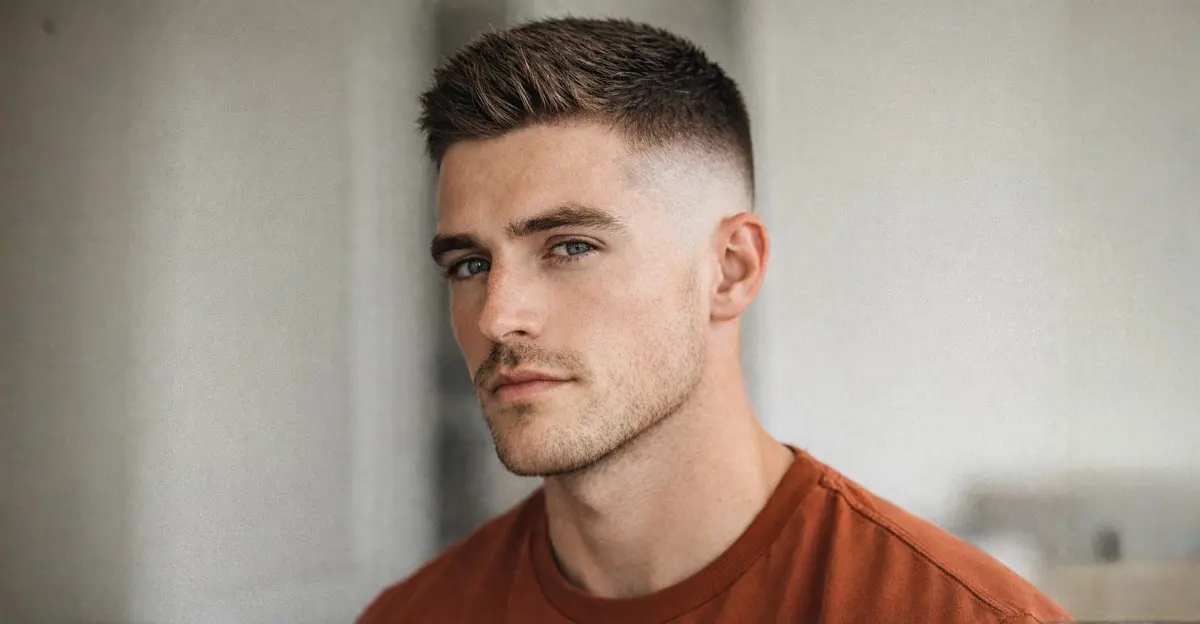 High Fade Crew Cut
