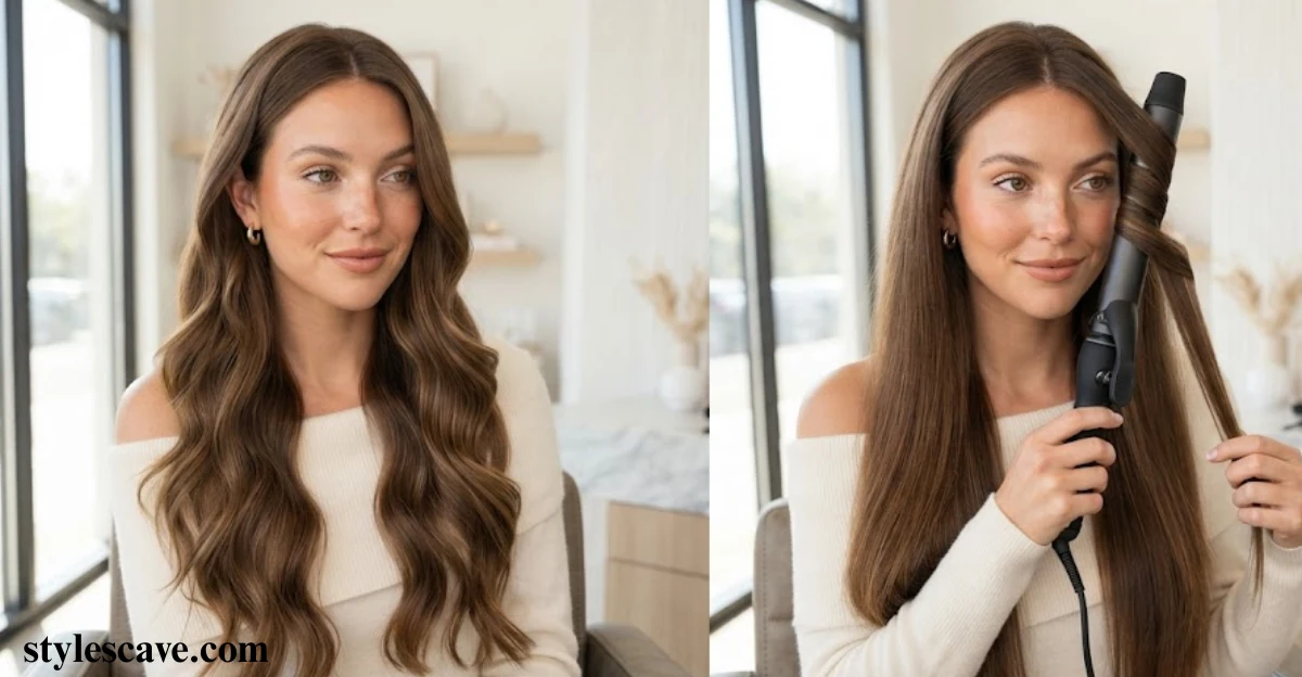 How To Create a Lazy Curl with a Curling Iron
