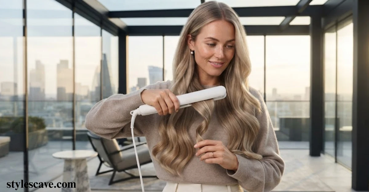 How To Create a Ribbon Curl with a Flat Iron