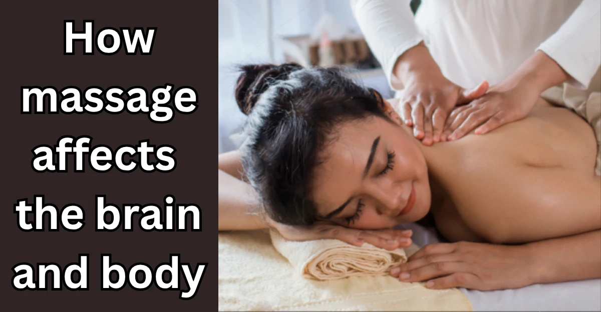 How massage affects the brain and body